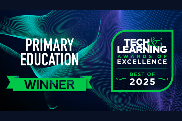 Primary Education Winner - Tech & Learning Awards 2025 Banner